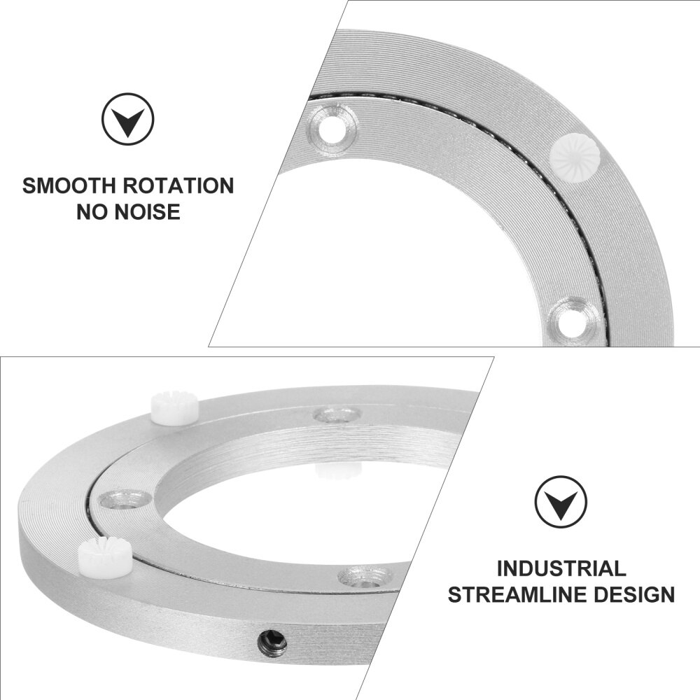 Aluminium Alloy Turntable Bearing Rotating Plate Rotating Swivel Plate