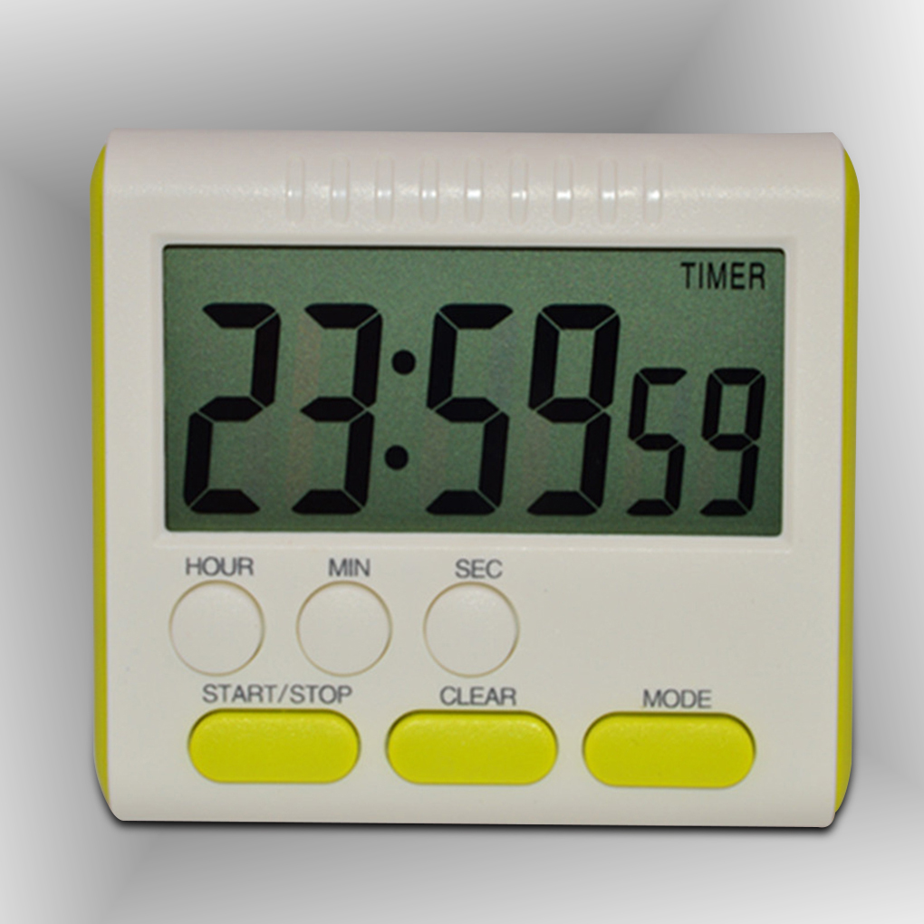Digital Time Large LCD Digital Kitchen Timer Alarm Count Up&amp;Down Clock 24 Hours