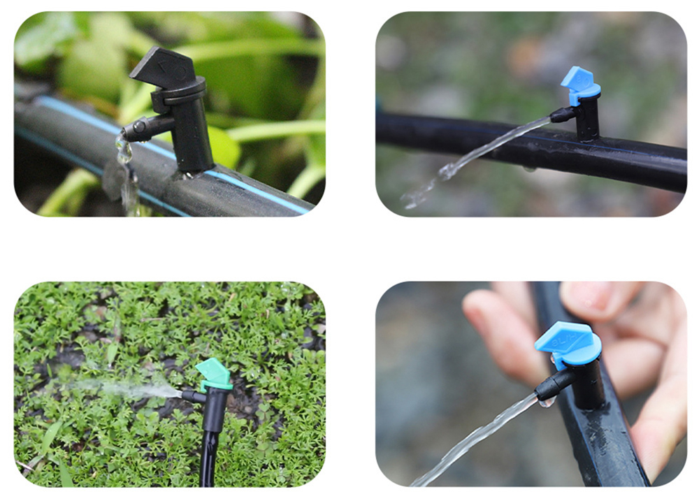 15 Pcs 4L Vlag Drip Druppelaar Micro Drip Irrigatie Gestage Stroom Compenseren Emitters Tuin Kas Plant Bonsai Gieter Gereedschap