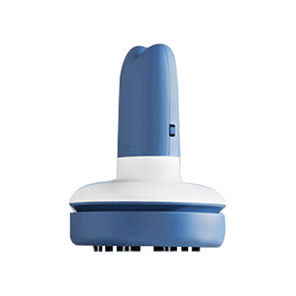 Aspirador portátil de escritorio, con batería inalámbrica, para teclado, recogedor de polvo, barredor de succión potente de mano, 1 Uds.: Azul