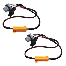2Pcs Resistor Decoder Shock proof Wiring Headlights Turn signals Parts