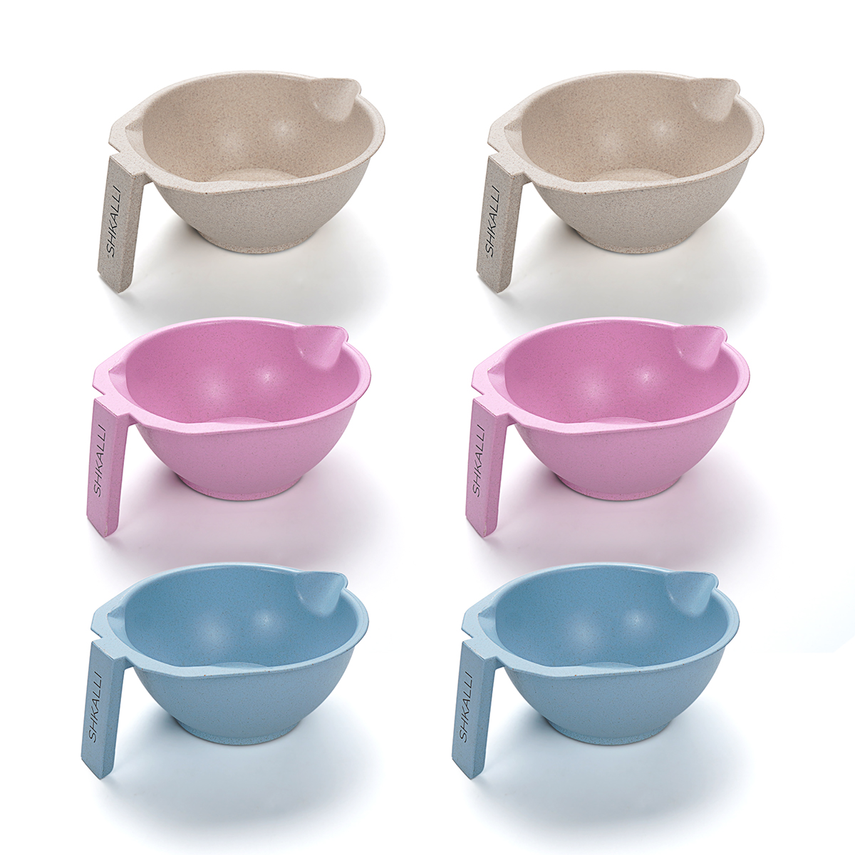 Cuenco para teñir el cabello, cuenco para mezclar y mezclar tinte para el cabello para teñir el cabello, herramientas para teñir el cabello en estudio de peluquería.: Negro