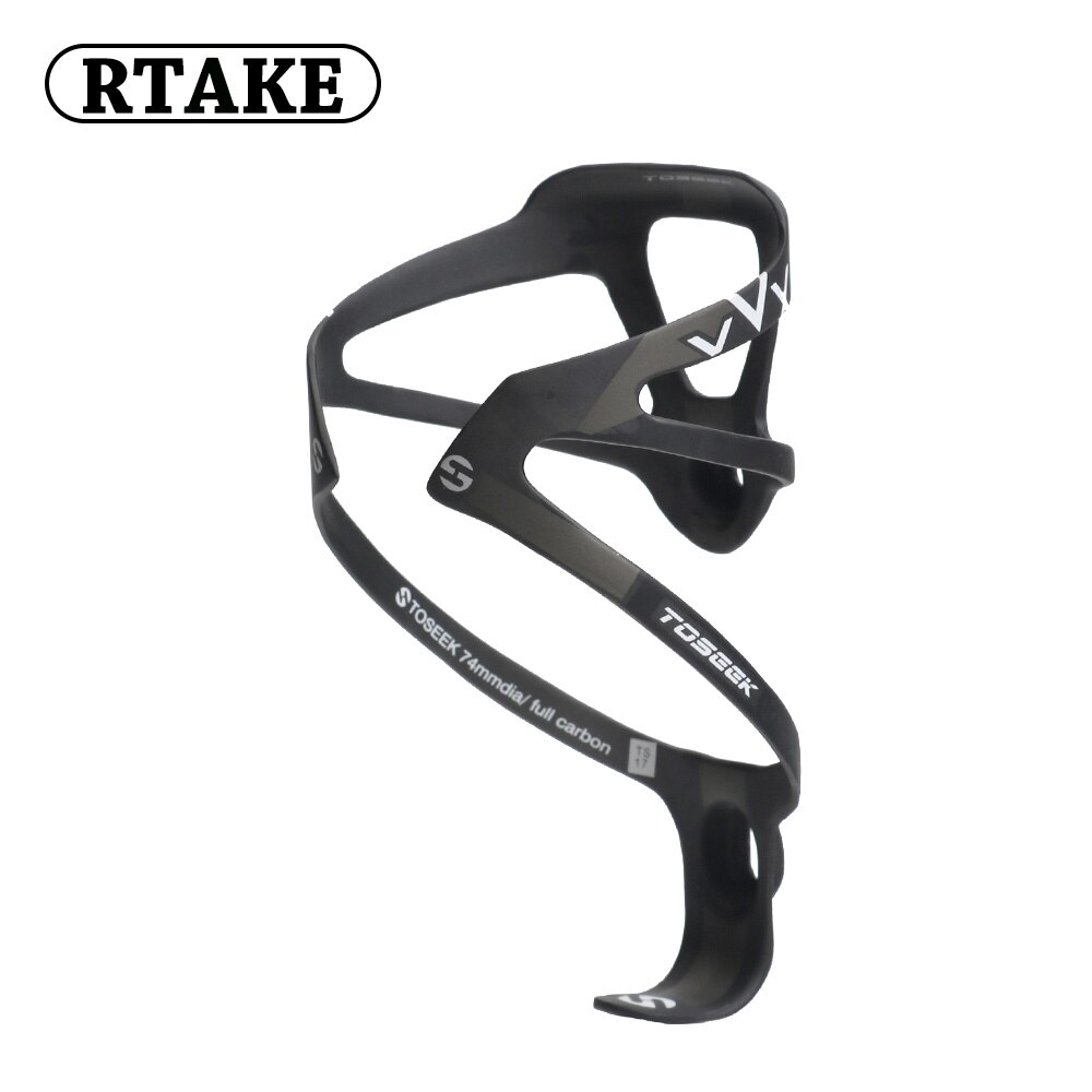 Toseek xxx/rxl kolfiberbur svart ud bur kolfiber cykeltillbehör: Svart -1pc