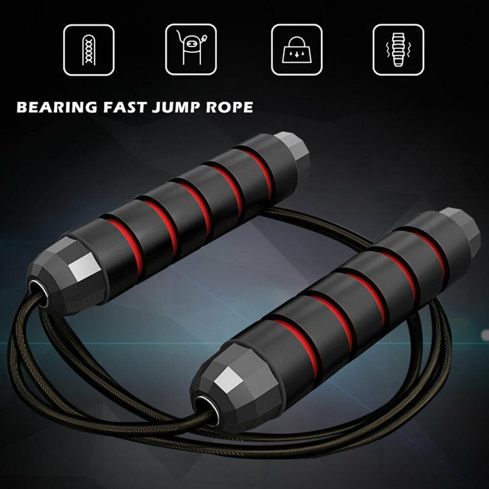 Bearing jump rope Tangle-Free jumping rope adjustable skipping rope speed Crossfit cuerda para saltar Equipments Skipping