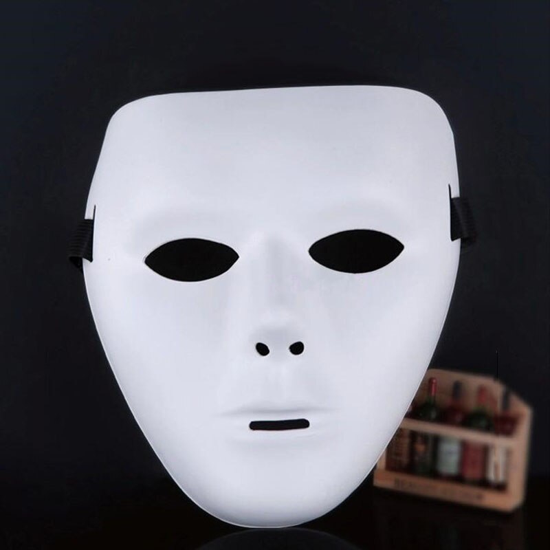 Plastic Full Face Jabbawockeez Dance Crew Costume Mask Party Halloween Props OCT998