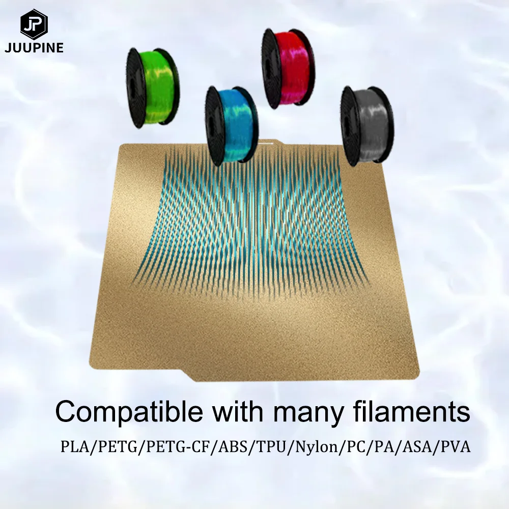 PEI Magnetic Build Plate MK3S PEI Sheet Ender 3 V3 Se Bed Double 180/220/235/300/310/350 Upgrade Removal Textured Spring Steel