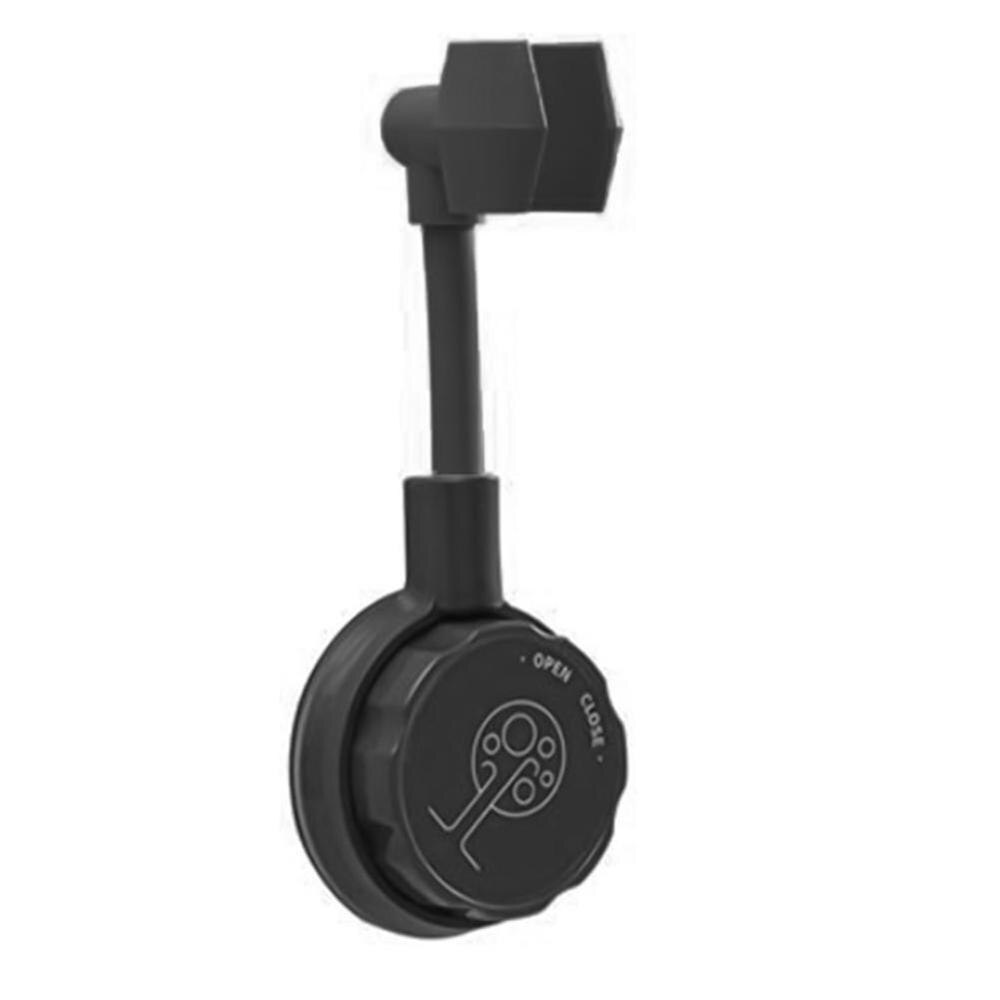 Universal Wall-Mounted Shower Head Holder Bracket Adjustable Holder shower bracket Bathroom Accessories: black