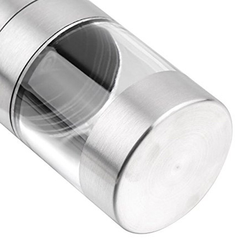 Keuken Accessoires Pepermolen Grinder Roestvrij Staal Handmatige Zout Komijn Kruiden Muller Gereedschap
