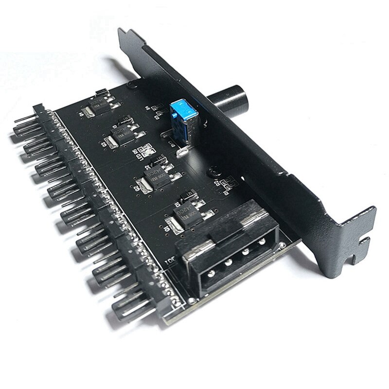 Pci Fan Speed Controller Enkele Controle Ide Interface Hub Computer Temperatuurregeling Warmteafvoer Schakelaar Controle