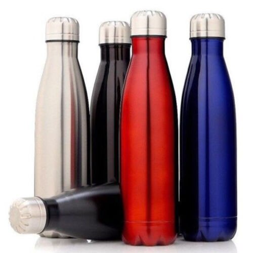 500ML Roestvrijstalen Vacuüm Geïsoleerde Water Fles Dubbele Wand Thermos Houden Warm/Koud voor 12 Uur Thee Koffie drinken Fles