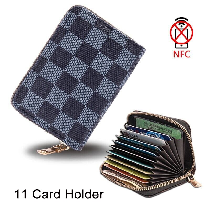 Anti NFC porte-carte de crédit/sac à main femmes/hommes carte de visite/portefeuille portefeuille téléphone longs portefeuilles pour femme/homme: card holder 1