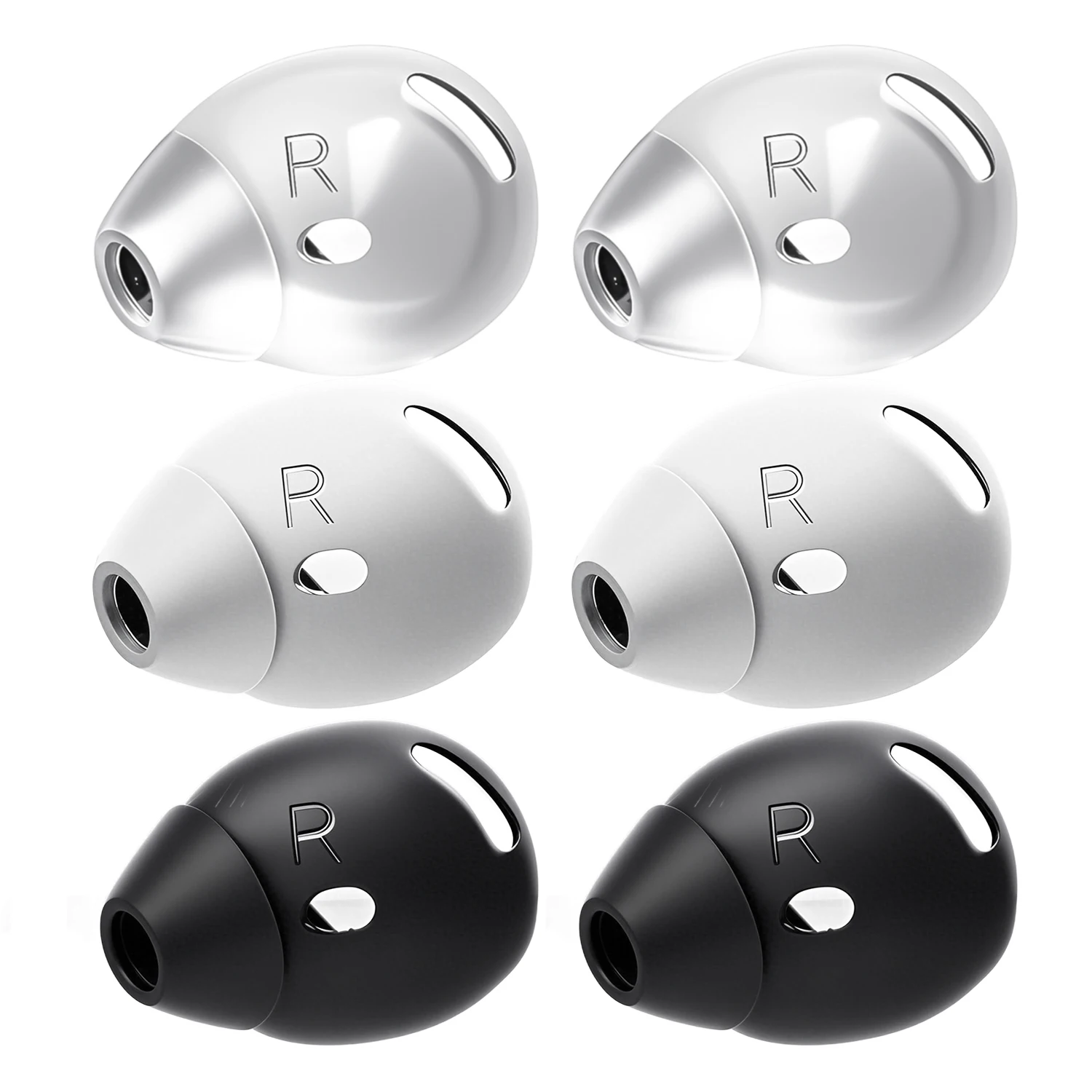 Pour Apple AirPods 4 écouteurs en Silicone couverture embouts d'oreille anti-dérapant écouteurs bouchons d'oreilles pour Apple AirPods 4 génération manchon de protection: XS / BLEU CIEL