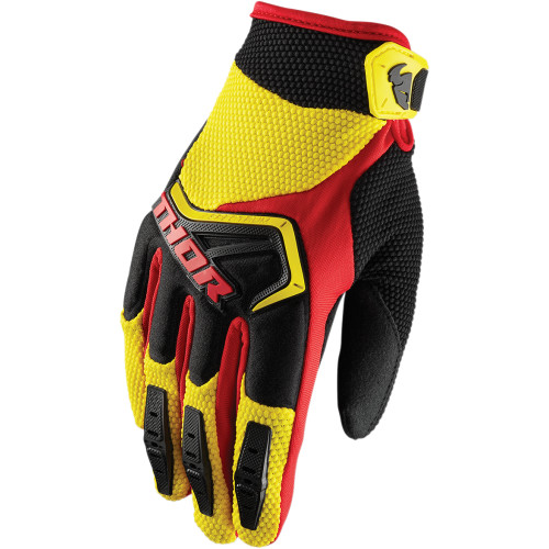 Motocross Gloves Top Motorcycle Motorbike Gloves Moto Mountain Bike MTB Glove Drit Bike MX Gloves: Gold / L