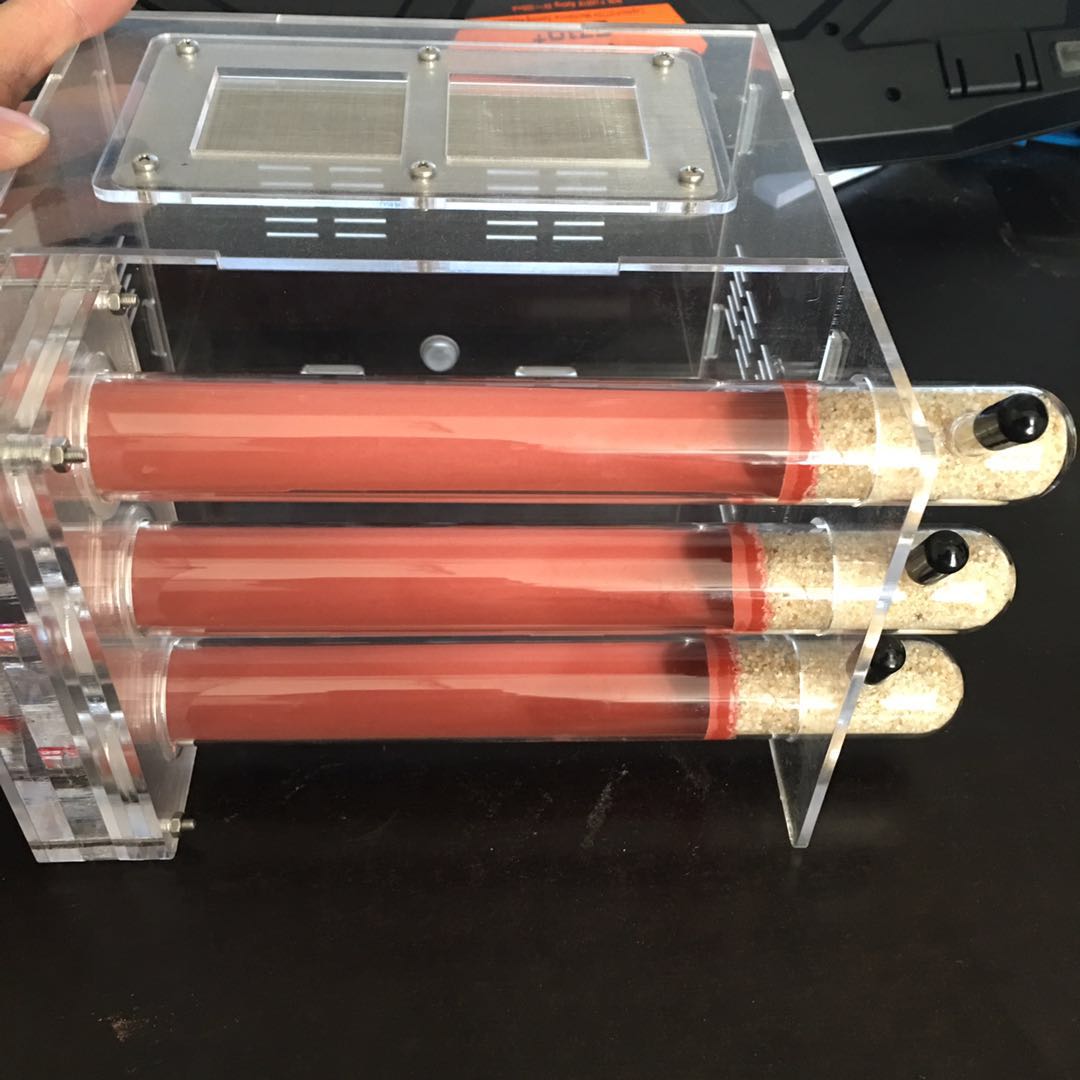 CWXTGS 1PCS bamboo tube nest 25 caliber test tube ants nest: Bamboo Deluxe 