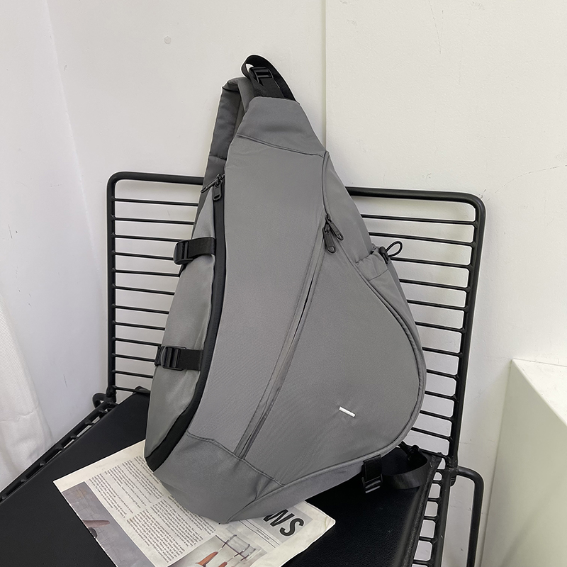 Bolsos bandolera para hombre de gran capacidad, bolso de pecho para hombre, bolso cruzado Unisex de viaje informal, bolso de hombro de almacenamiento de nailon, mochilas para estudiantes
