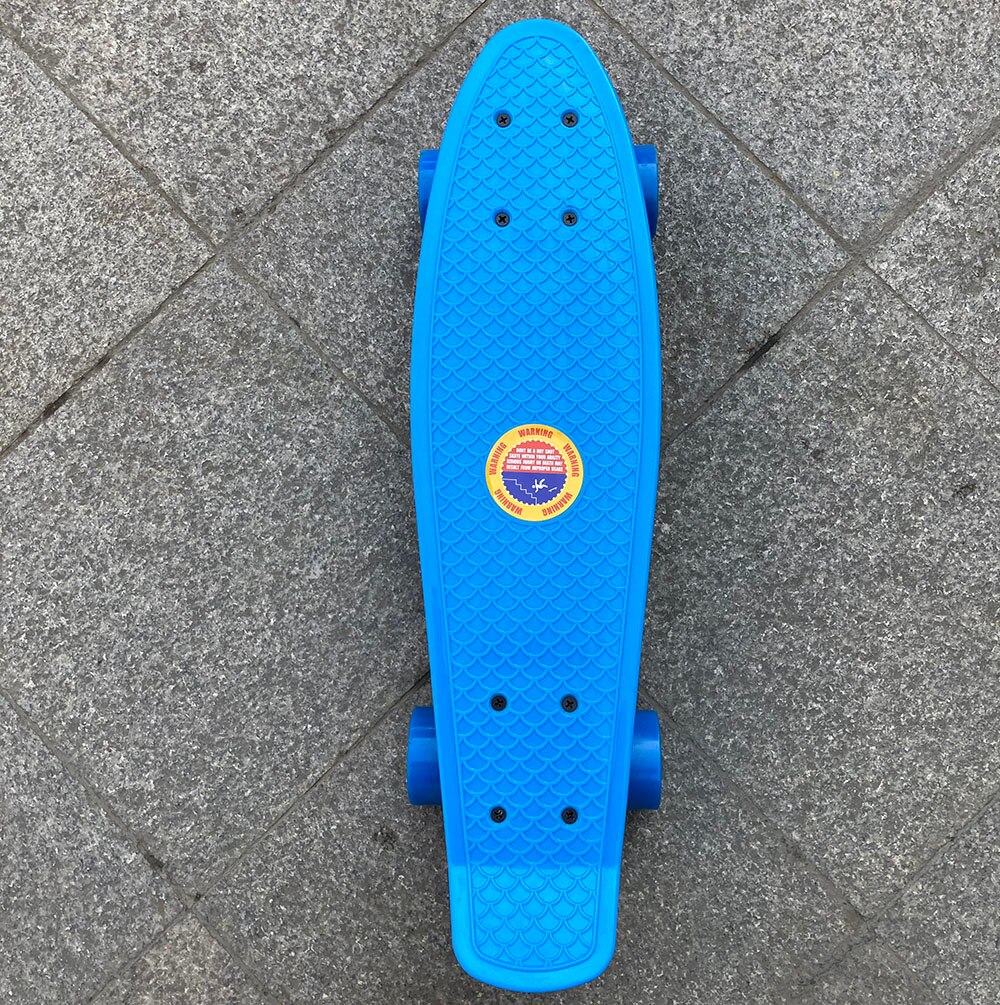 Mannen Vrouwen 22 ''Mini Penny Board Cruiser Skateboard Compleet Monteer Kinderen Volwassenen Plastic Vis Banaan Skate Board Speelgoed Scooter
