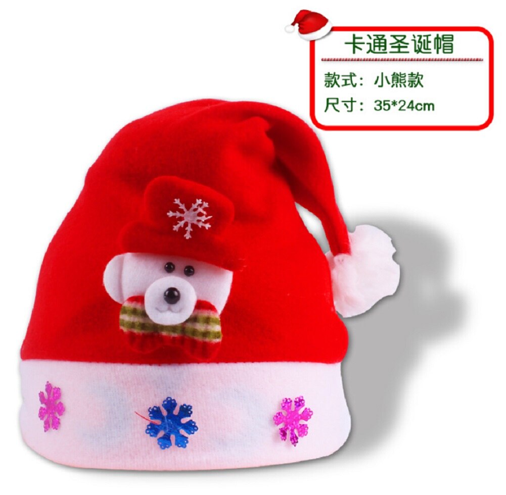 Christmas Hats 9 Types Santa Claus Hat Chrismas Xmas Adults Kids Unisex: I