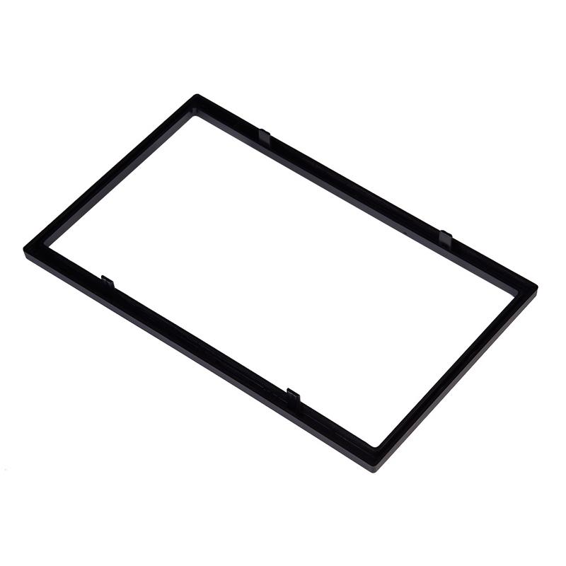 100 mm/3.94- tommers ramme universell 2 din bilradio  mp5 installasjonstilbehør