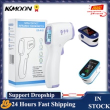 LCD Infrared Digital Forehead Thermometer Celsius And Fahrenheit Non-Contact Infrared Thermometer High Precision and Oximeter