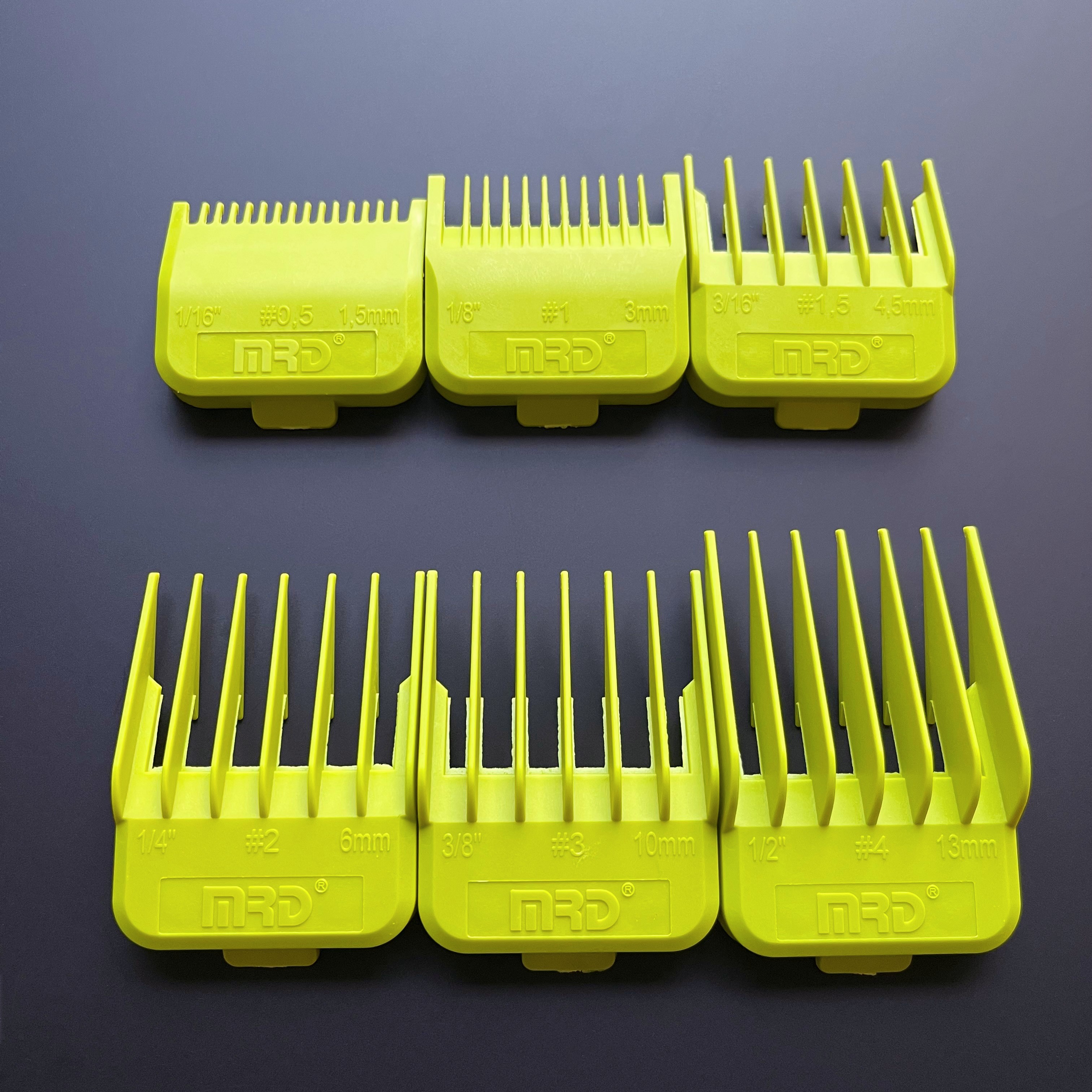 MRD Hair Clipper Accessories Trimmer Razor Charging Cable Base Cloth Limit Comb Brush: light green