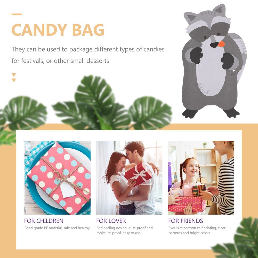 50 Pcs Paper Candy Bag Party Favor Treat Bags Candy Packaging Small Bag