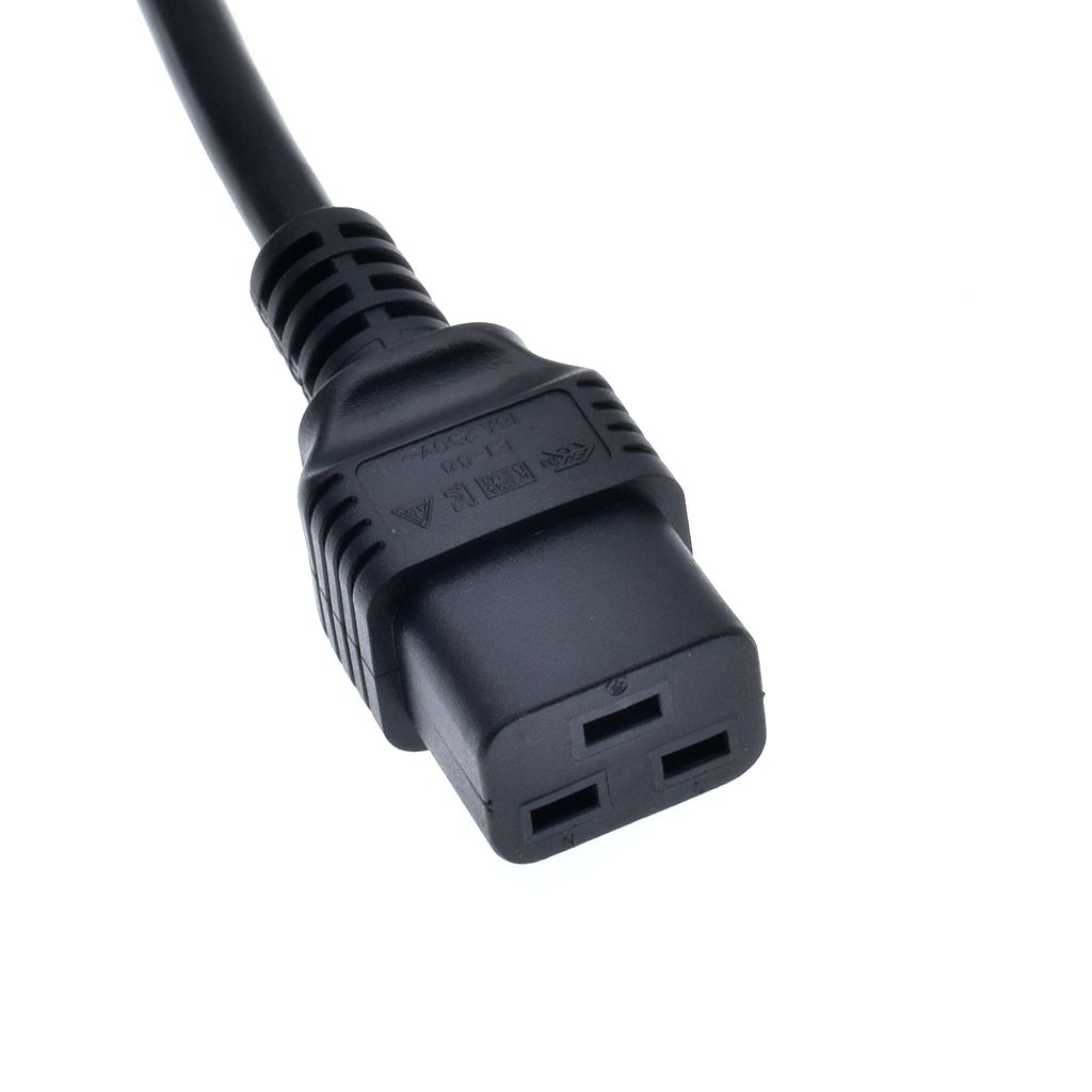 CN China Power Cord China Plug IEC C19 Power Extension Cable 1.8m 1.5mm For UPS PDU 16A