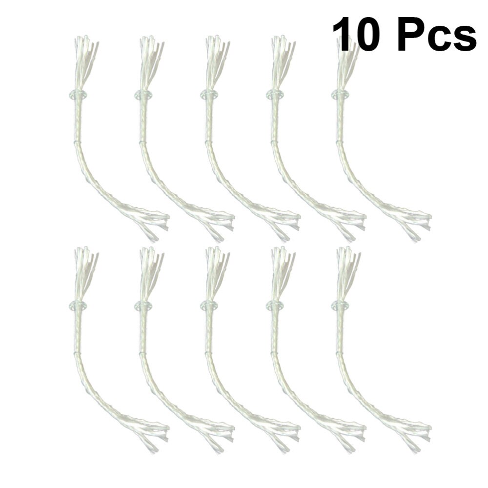 10pcs Fiberglass Wick Bottle Alcohol Oil Lamp Kerosene Burner Stove Wick