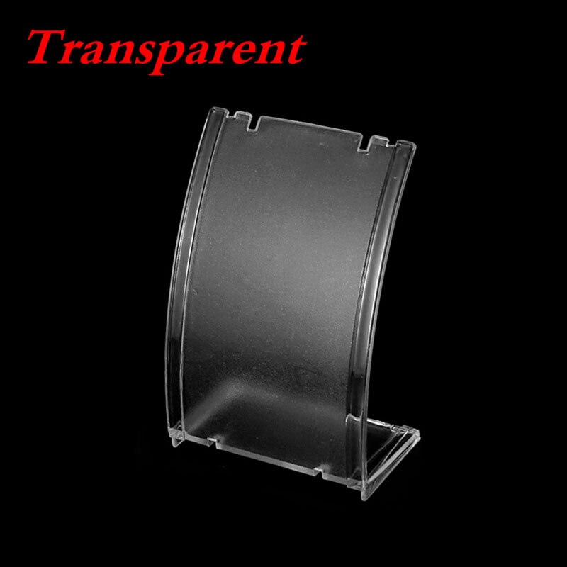 Hanger Ketting Ketting Oorbel Buste Neck Plastic Display Standhouder Showcase L4ME: Transparent