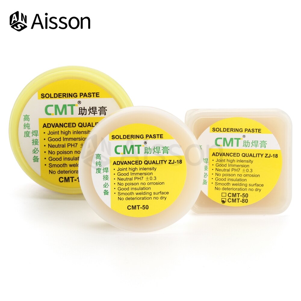 ZJ-18 Soldering Paste Mild Rosin Soldering Paste Flux PCB IC Parts Welding Soldering Gel Tool for Metalworking