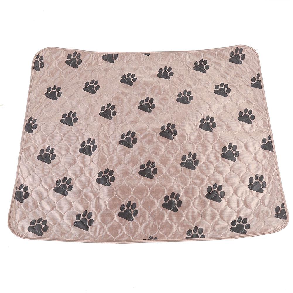 Herbruikbare Hond Levert Waterdichte Hond Pee Pad Voor Pet Katten Draagbare Mat Tour Camping Yoga Slapen Huisdier Pee Matten Honden accessoires: WHITE / S