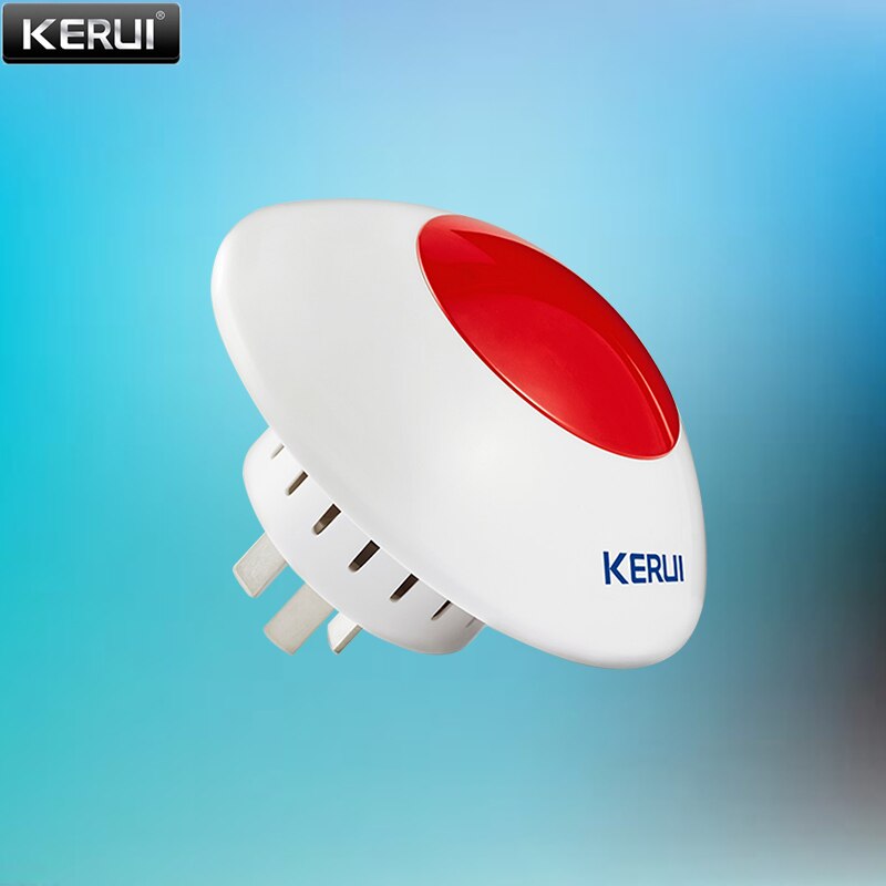 KERUI Home Security K52 WIFI GSM Alarm Systems 4.3 Inch TFT Color Display Wireless Burglar Smart Alarm System PIR Motion Sensor: J009 wireless siren