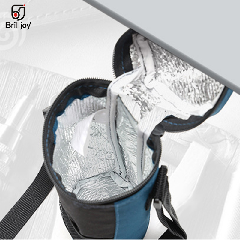 Brilljoy – sac isotherme Oxford 2L, pour bouteille de coca, Pack de glace, canettes pour femmes, enfants, boîte à déjeuner, garder la fraîcheur, sac isolé