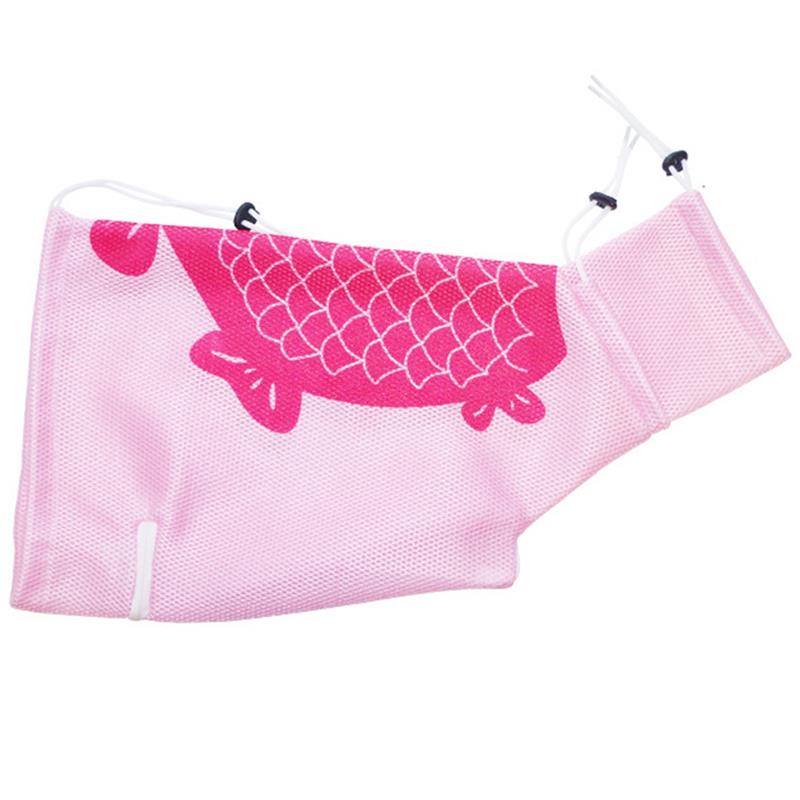 1pc Mesh Cat Bathing Bag Adjustable Breathable Cat Shower Bag Kitten Grooming Bag Pet Grooming Supplies For Cat Dog: 1