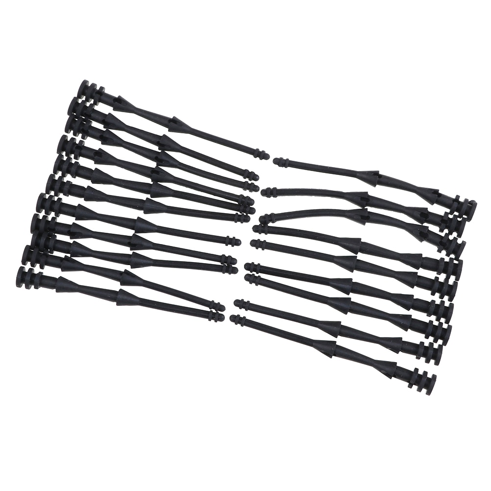 20 Pcs 65Mm Schroef Pin Klinknagel Rubber Pc Fan Noise Absorptie Fans Anti Vibration Mount Silicone Schroeven Ruisonderdrukking apparatuur
