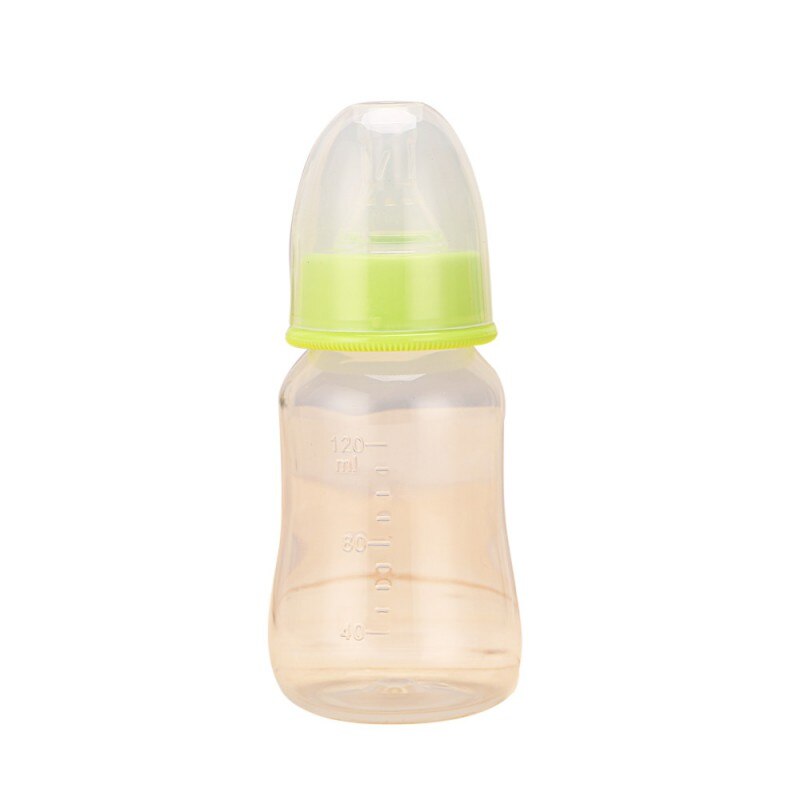 Baby Bottle Infant Bottleborn Cup Baby Babies Feeding Bottles 120ml Infant Training Bottles for Newborn: Green