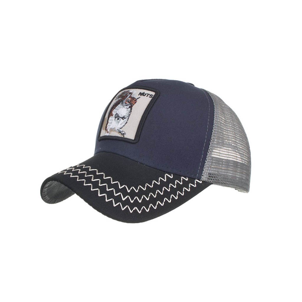 Unisex Gorra de béisbol animales bordado gorras de béisbol gorro de Hip Hop verano sombreros de Sun Gorra de Baseball Hombre Petjes Mannen #30: F