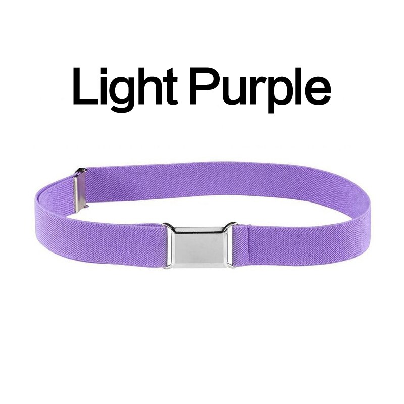 Verstelbare Riem Voor Kids Kinderen Stretch Elastische Canvas Tailleband Jongens Meisjes Gespen Broek Broek Riem Riemen