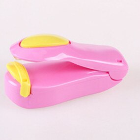 Home Mini Handheld Holder Electric Heating Snack Sealing Machine Machine Sealed Packaging Plastic Bag Sealed Food Bag H274: 4