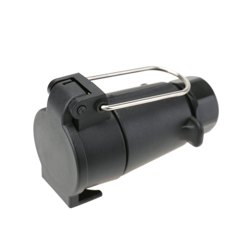 Vodool 7- benet ledning stik adapter trailer stik 12v elektrisk trailer anhængertræk vandtæt fatning stik stik tilbehør tilbehør