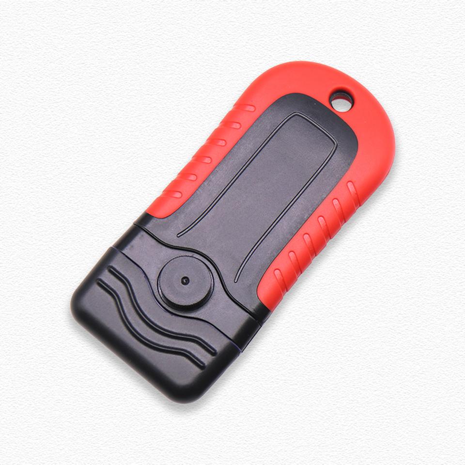 Razor Blade Scraper Plastic Razor Safety Scraper With 5 Blades for Auto Glass Cooktop Windows Red A162