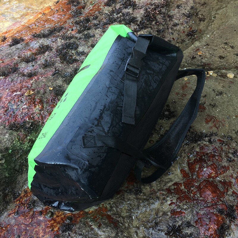 25l vandtæt rygsæk tørpose svømmetaske justerbar skulderrem flydende tørsæk til sejlads flydende sejlads rafting