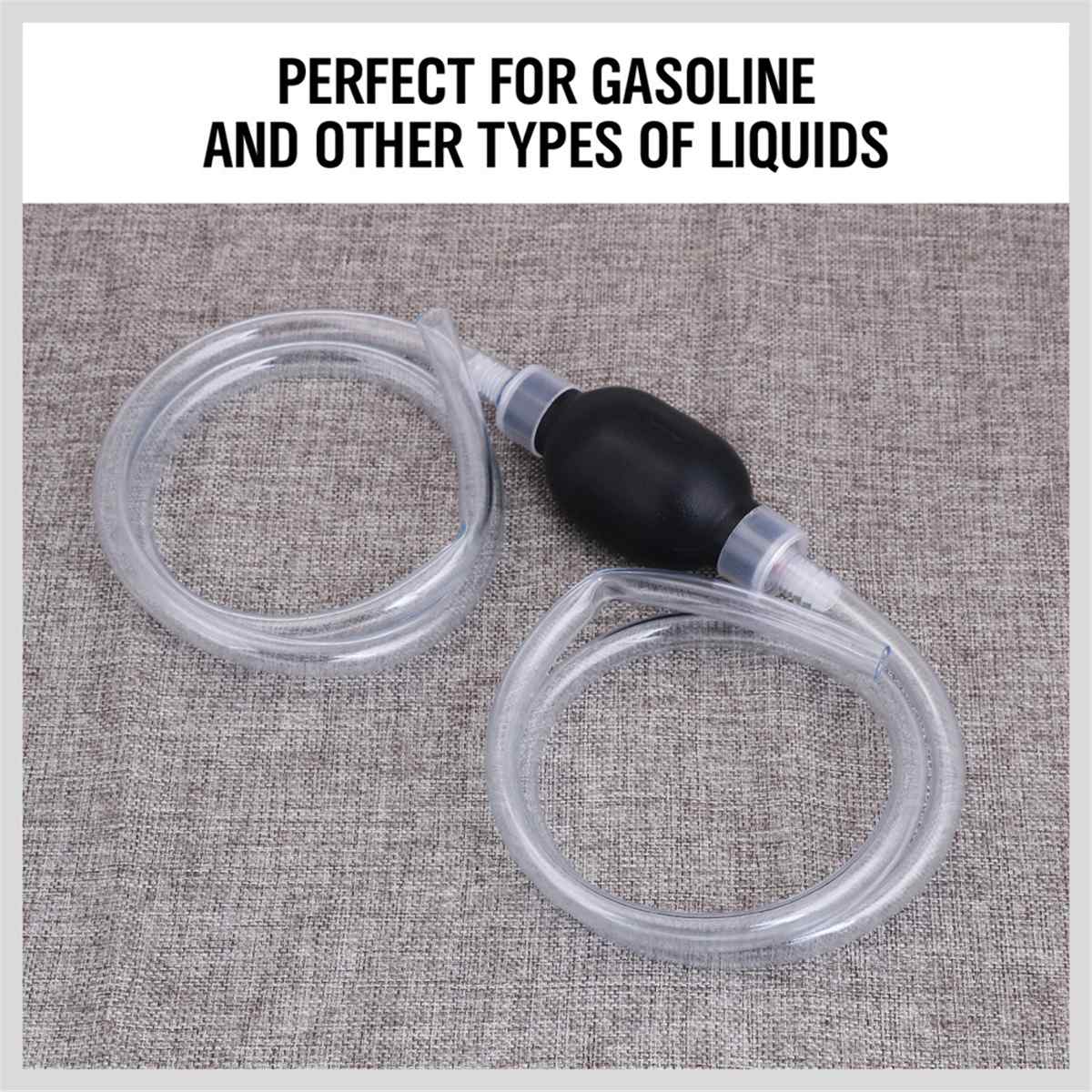 Oil Extractor Manual Pumping Unit Gasoline Suction Pipe With Ho.ses For Car Convenience Practical Durable