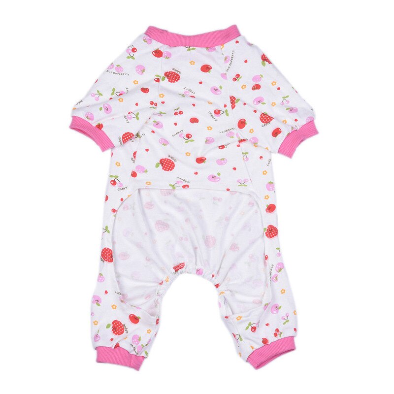 Cute Dog Pajamas Pet Clothes for Small Dog Shirt Jumpsuit Jammies XS-XL: 3 / S