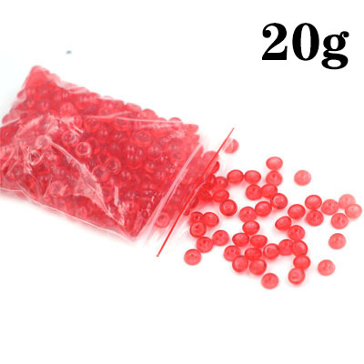 20g Bunte Perle Kugeln Hinaus Für Schleim Spielzeug Handwerk Fisch Tank Füllstoff Für Charms Hand Gum DIY Dekor Für kid Zubehör Liefert: 20g Red