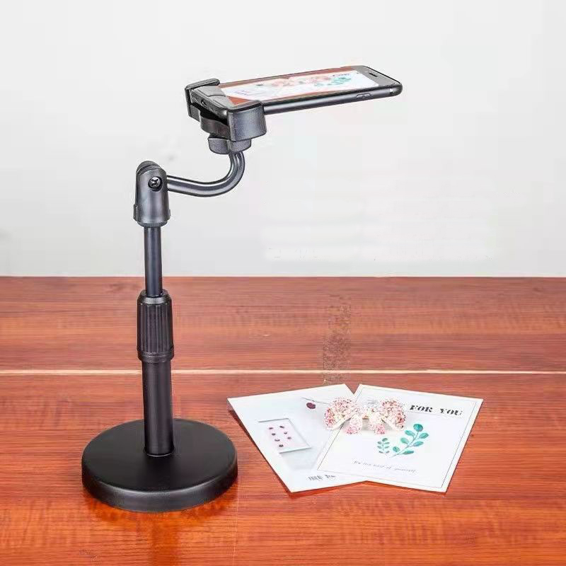 Tripé de Mesa para Celular Smartphone iPhone com Suporte para Telefone, Tripé para Telefone Móvel, Suporte de Mesa