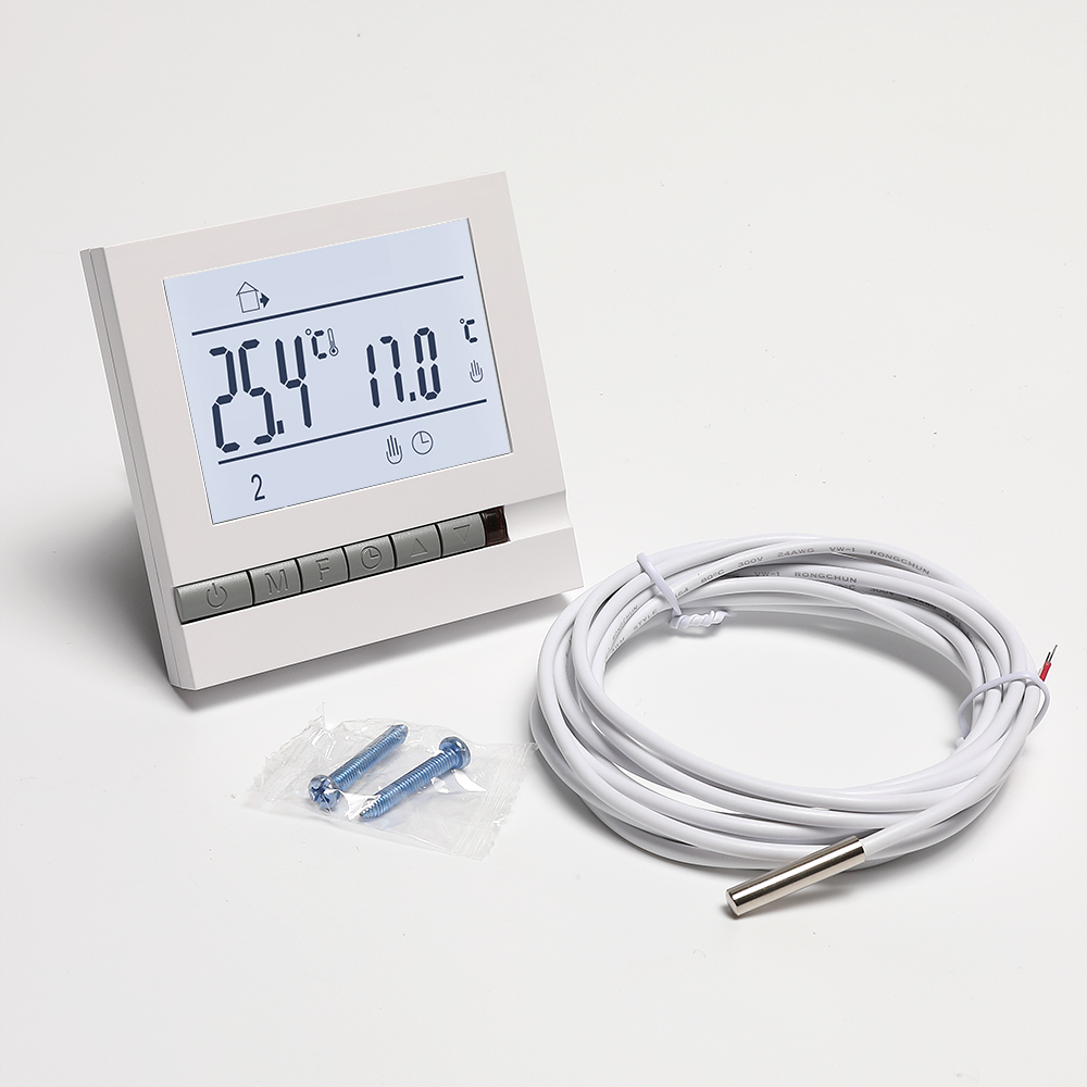 MK71 WiFi thermostat temperature controller for water/gas boiler for hydropower floor heating works with Alexa Google Home