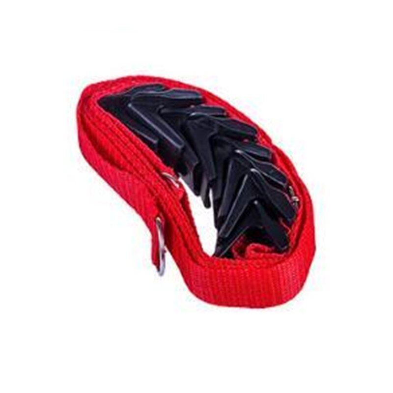 Perchero de gancho ajustable con tapa para ropa, cuerda para colgar después de la puerta, gancho multiusos para puerta trasera, percha para colgar abrigos, cuerda de almacenamiento, 1 ud.: Red