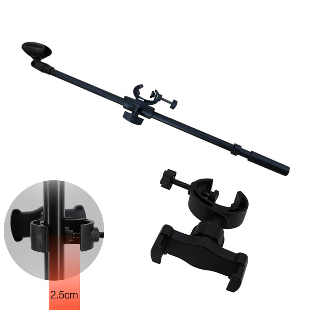 Microfoon Lat Stand Cradle Microfoon Clip Telefoon Clip Statief Pole Accessoires 3/8 Schroef Houder Microfoon Beugel Kit