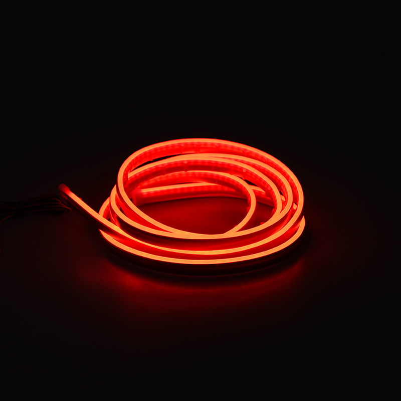 Bande lumineuse Led Super brillante pour capot de voiture, éclairage de balayage, décoration, lampe néon d'ambiance automatique, rétro-éclairage d'ambiance 12V: 8000 K blanc bleu / 0,5W