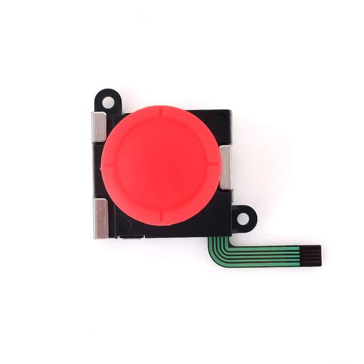 Joystick analogique de remplacement en plastique noir, bascule pour manette Joy-con de Nintendo Switch: Red1